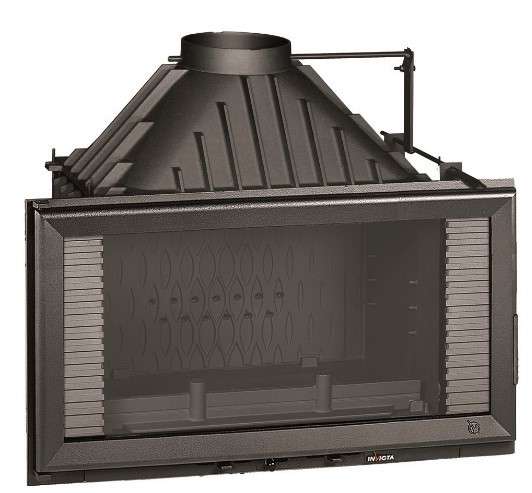 Каминная топка Invicta Horizontal 840 с шибером Амазонка бай фото Каминная топка Invicta Horizontal 840 с шибером купить в Витебске