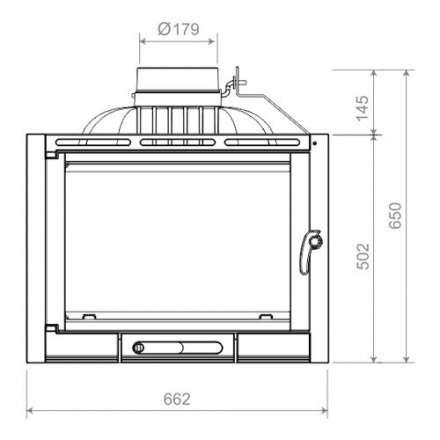 Каминная топка NORDflam Corno в Витебске