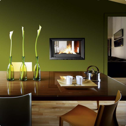 Каминная топка Invicta 800 Double Face в Витебске