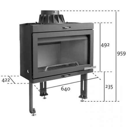Каминная топка Jotul I 400 Panorama в Витебске