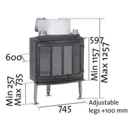 Каминная топка Jotul I 18 Harmony в Витебске
