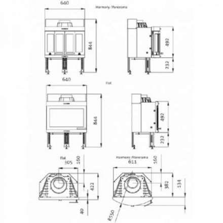 Каминная топка Jotul I 400 Flat BP в Витебске