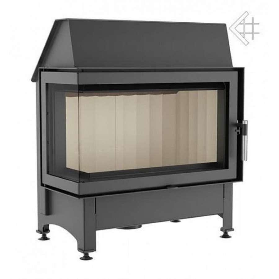 Каминная топка Kratki Zibi/L/BS (угловое стекло слева) купить в Витебске