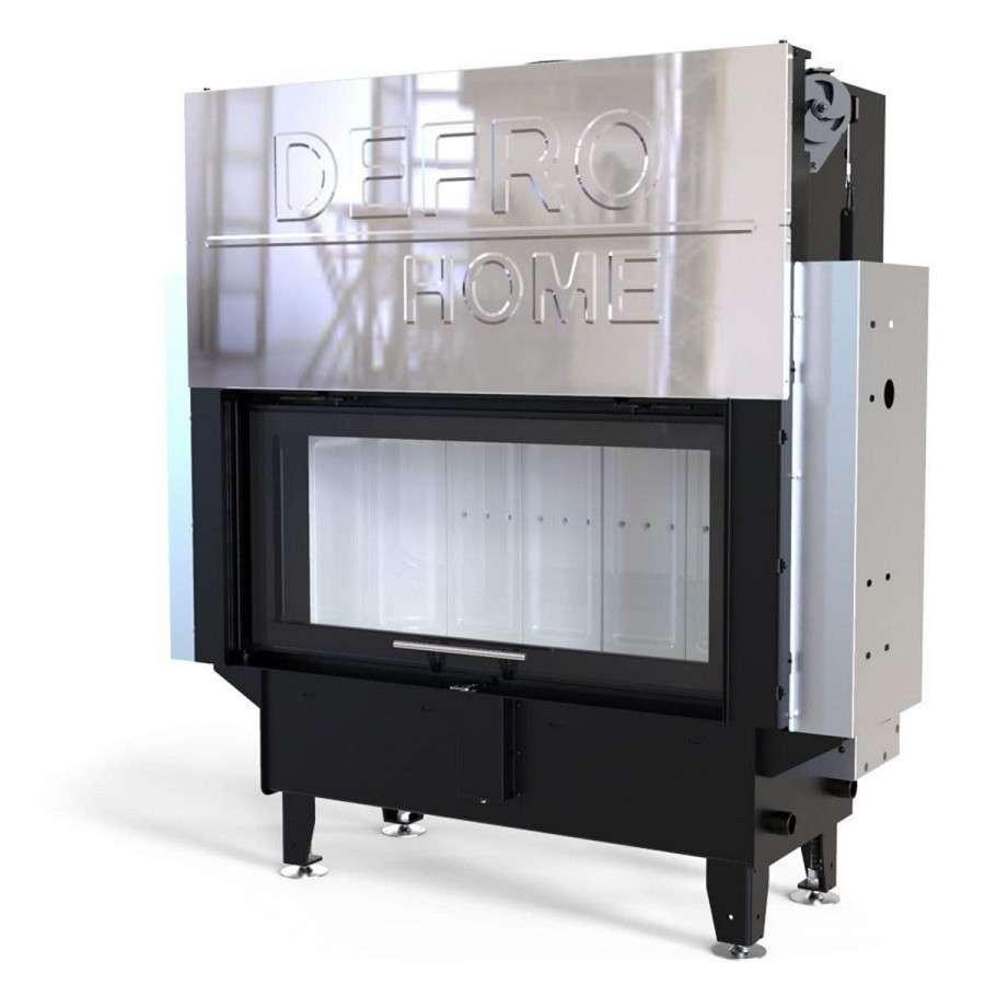 Каминная топка Defro Home RIVA LA G SHORT с водяным контуром и подъемом стекла вверх Амазонка бай фото в Витебске