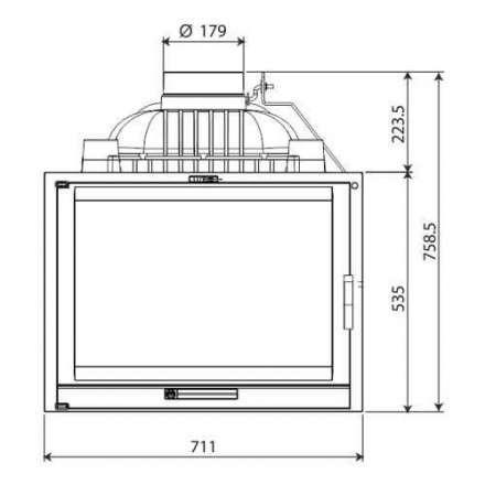 Каминная топка NORDflam LB CDP в Витебске