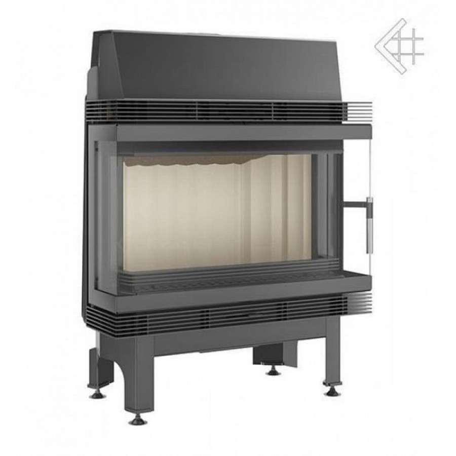 Каминная топка Kratki Blanka 670/570/LP/BS (угловое стекло слева-справа) Амазонка бай фото в Витебске