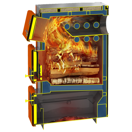 Твердотопливный котел Теплодар Куппер ПРО-28 (2.0) Амазонка бай фото в Витебске