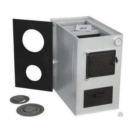 Котел твердотопливный стальной Сибирь КВО 12 Амазонка бай фото в Витебске