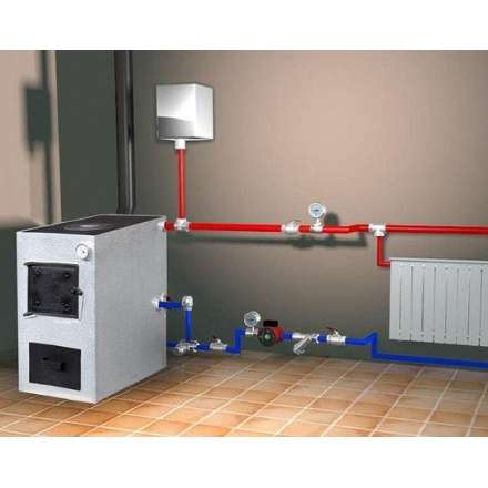 Котел твердотопливный стальной Сибирь КВО 12 Амазонка бай фото в Витебске