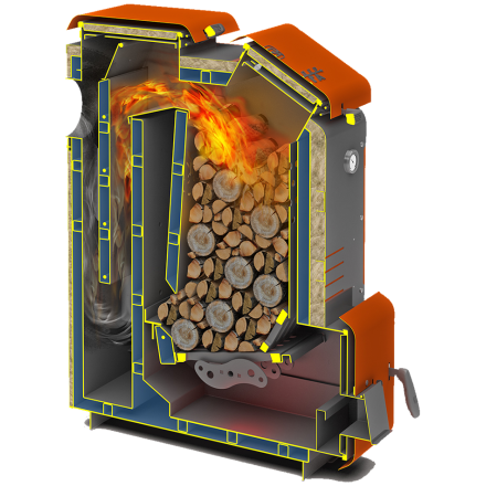 Твердотопливный котел Теплодар Куппер Мега 20 Амазонка бай фото в Витебске