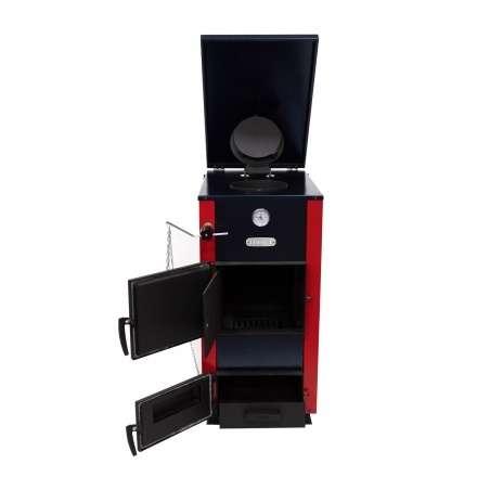 Котел твердотопливный стальной Сибирь-GEFEST КВО 40 ТЭ Амазонка бай фото в Витебске