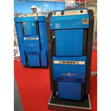 Твердотопливный котёл Atmos DC 32 S с горелкой и бункером Амазонка бай фото в Витебске