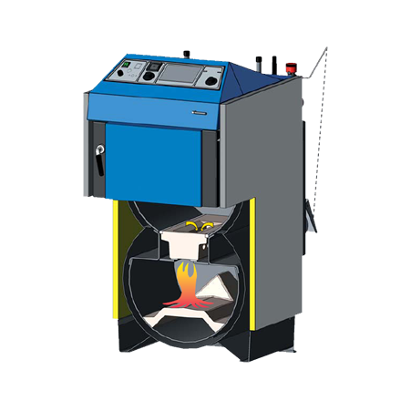 Твердотопливный котёл Atmos DC105 в Витебске