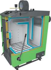 Твердотопливный котел SAS MI 42 в Витебске