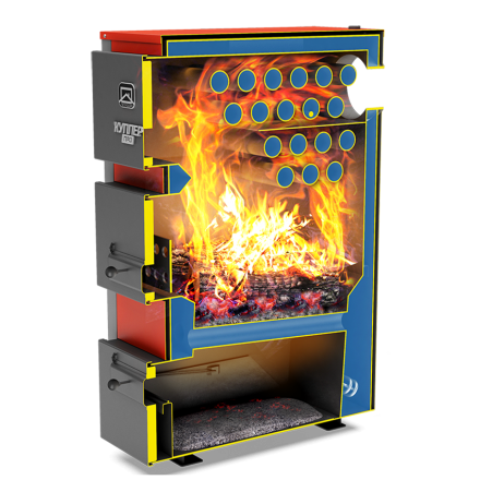 Твердотопливный котел Теплодар Куппер ПРО-36 (2018) Амазонка бай фото в Витебске