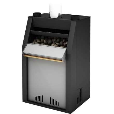 Стальная печь-камин Теплодар Сиеста 20 фото в Витебске