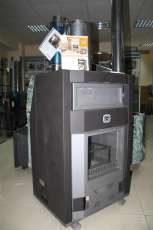 Стальной камин со стеклом Теплодар Сиеста 20 фото  в Витебске