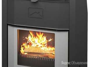 Стальной камин со стеклом Теплодар Сиеста 20 фото  в Витебске