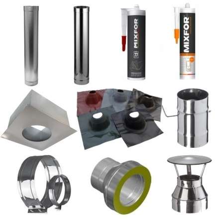 Комплект для печей диаметр 115 мм купить в Витебске