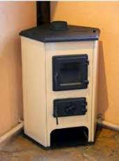 Купить Печь-камин MBS Corner кремовый сталь в Витебске Амазонка бай фото в Витебске