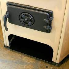 Купить Печь-камин MBS Corner кремовый сталь в Витебске Амазонка бай фото в Витебске