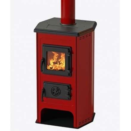 Печь-камин MBS Hit красный фото в Витебске