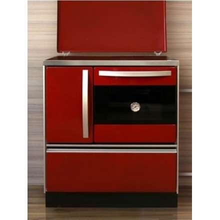 Плита на дровах MBS Royal 720 Plus P (с крышкой) красная в Витебске