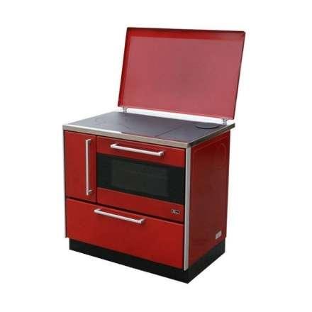 Плита на дровах MBS Royal 720 Plus P (с крышкой) красная Амазонка бай фото в Витебске