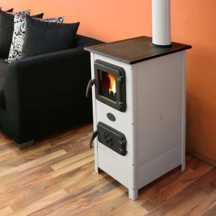 Печь-камин MBS Hera Plus белый в Витебске