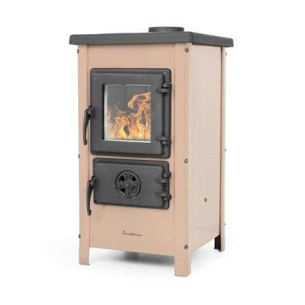 Печь-камин MBS Happy Eco кремовый купить в Витебске