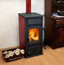 Купить Печь-камин MBS Vesta Plus красная в Витебске в Витебске