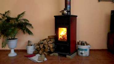 Купить Печь-камин MBS Vesta Plus красная в Витебске в Витебске