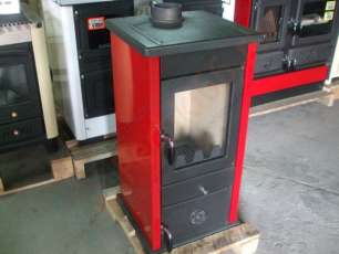 Купить Печь-камин MBS Vesta Eco бордовая в Витебске в Витебске