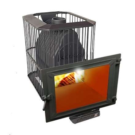 Печь Пегас 16 NEXT панорама сетка фото в Витебске