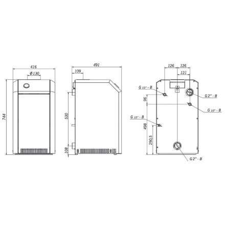 Газовый котел Лемакс Премиум 16 в Витебске