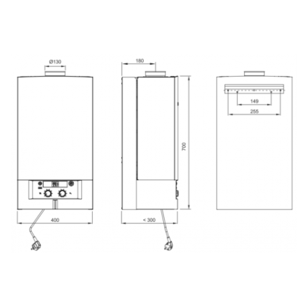Газовый котел Bosch GAZ 3000 W ZW 14-2 DHKE в Витебске
