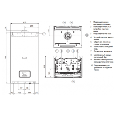 Газовый котел Protherm Гепард 23 MOV (atmo) в Витебске