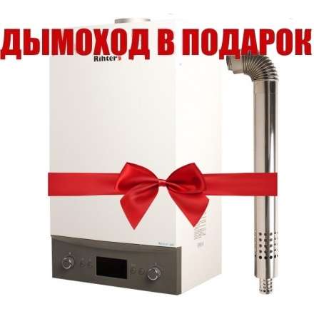 Газовый котел Rihters Econom 26 с дымоходом в Витебске