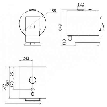Твердотопливный котел Теплодар Куппер Уют-10 в Витебске
